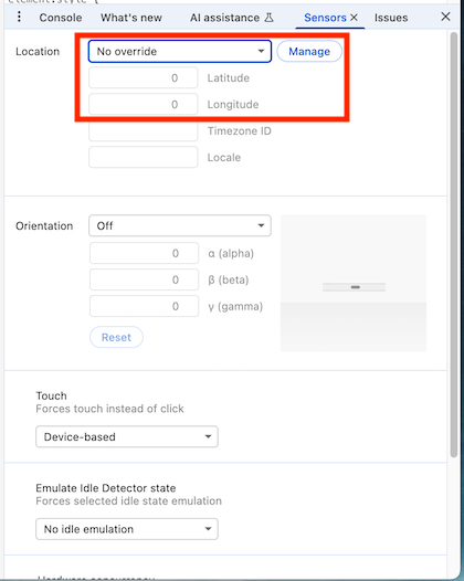 Administrar ubicaciones personalizadas
